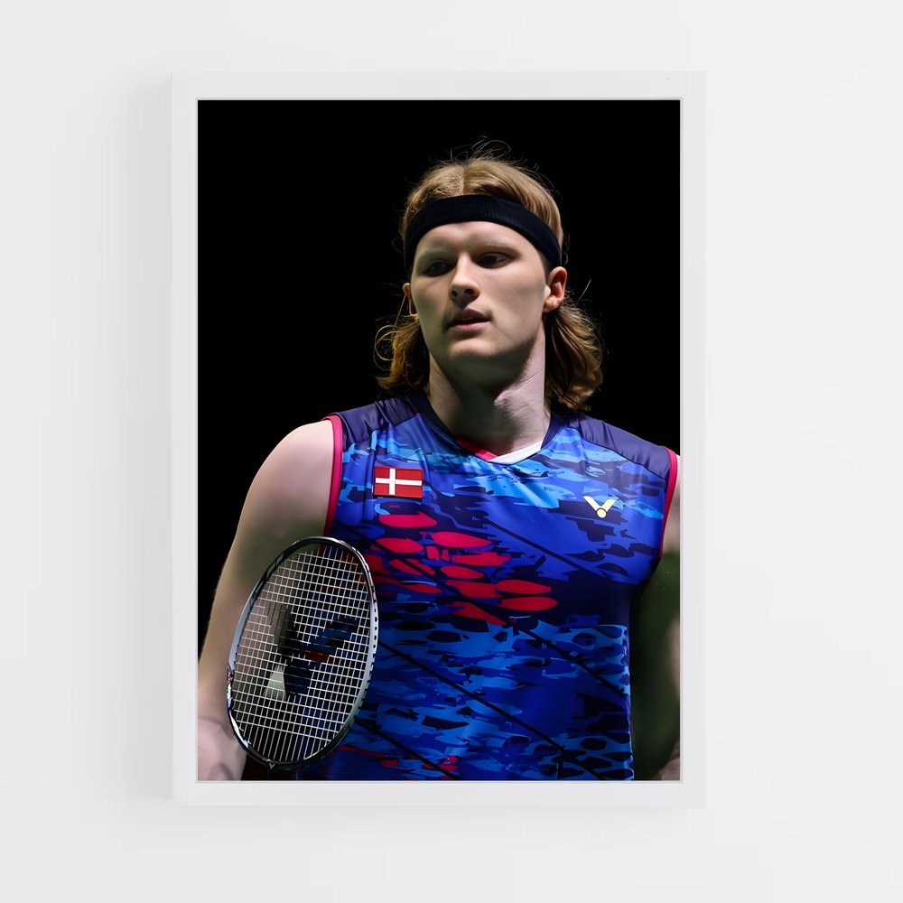 Poster Tennis Vibes – affiche Badminton (vue 3)
